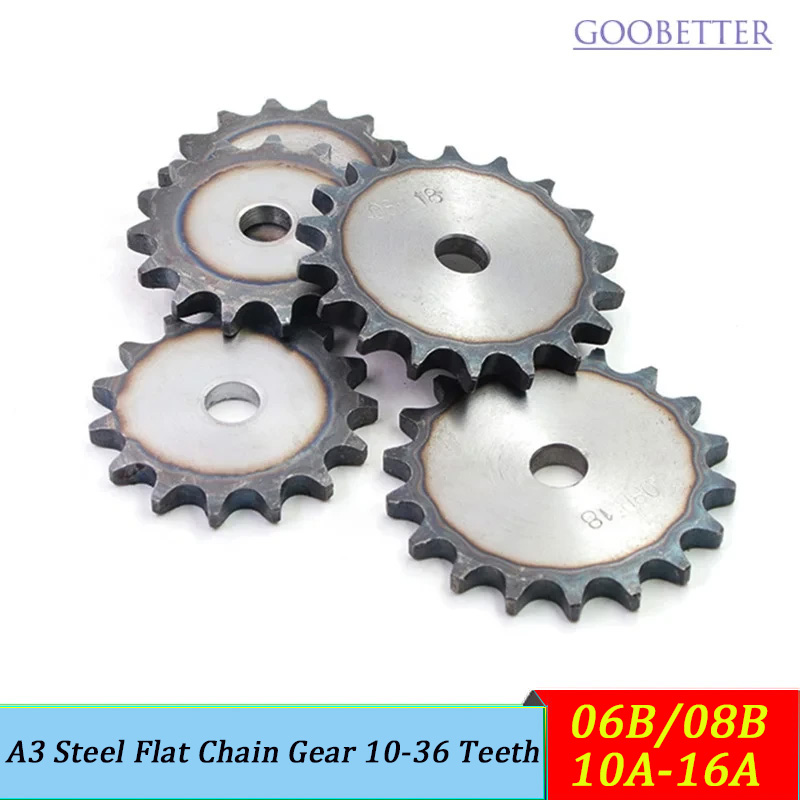 Sprocket - عجلات تروس فولاذية A3 مقوىة الأسنان