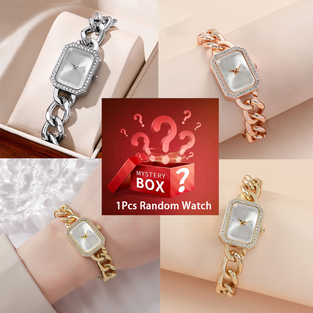 يحتوي صندوق الغموض على 1 ساعة  - مراجعة Steel Chain وسعره