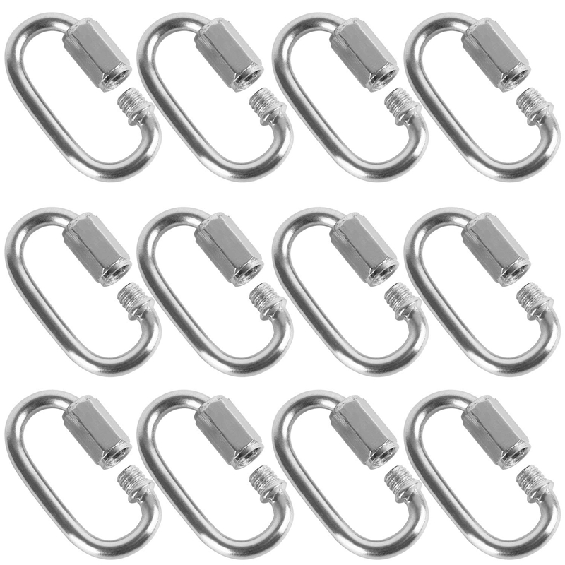 12 قطعة وصلة سريعة من الفولاذ  - مراجعة Steel Chain وسعره