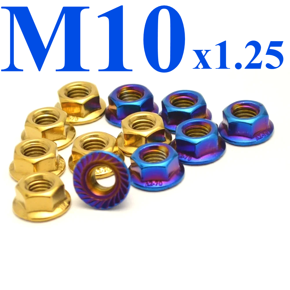 M10 * 1.25 صواميل عجلة الضرس ا - مراجعة Sprocket وسعره
