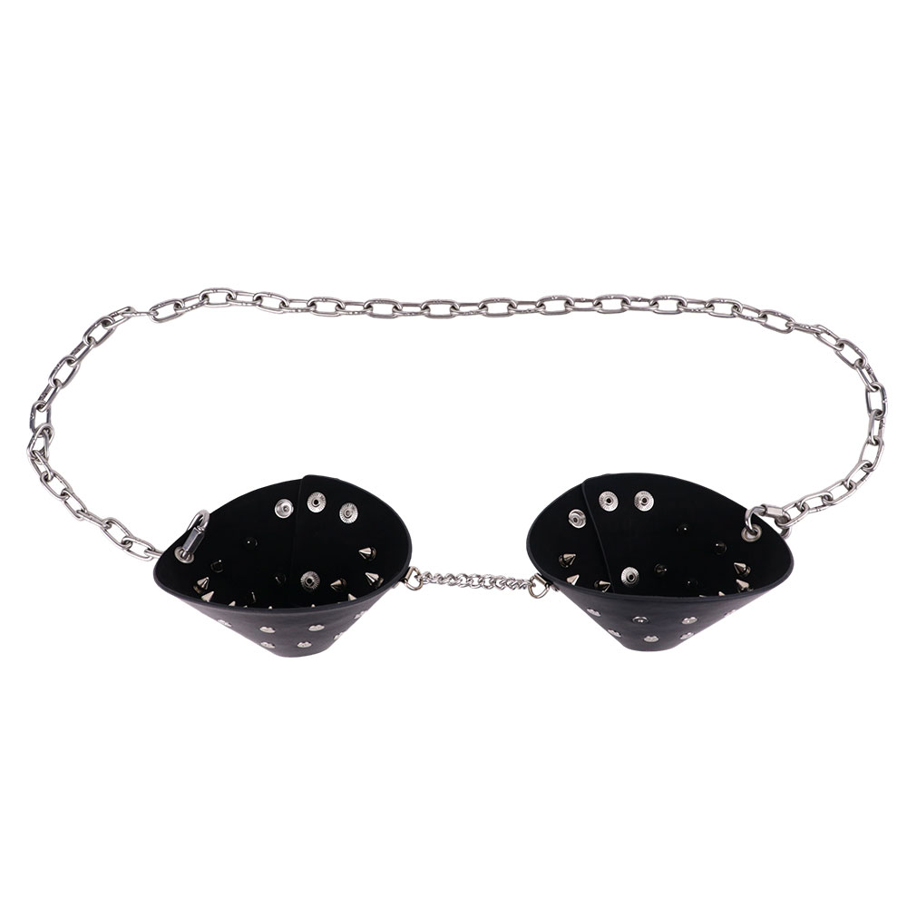 DOGLOV الصدر عبودية الإناث يمك - مراجعة Steel Chain وسعره